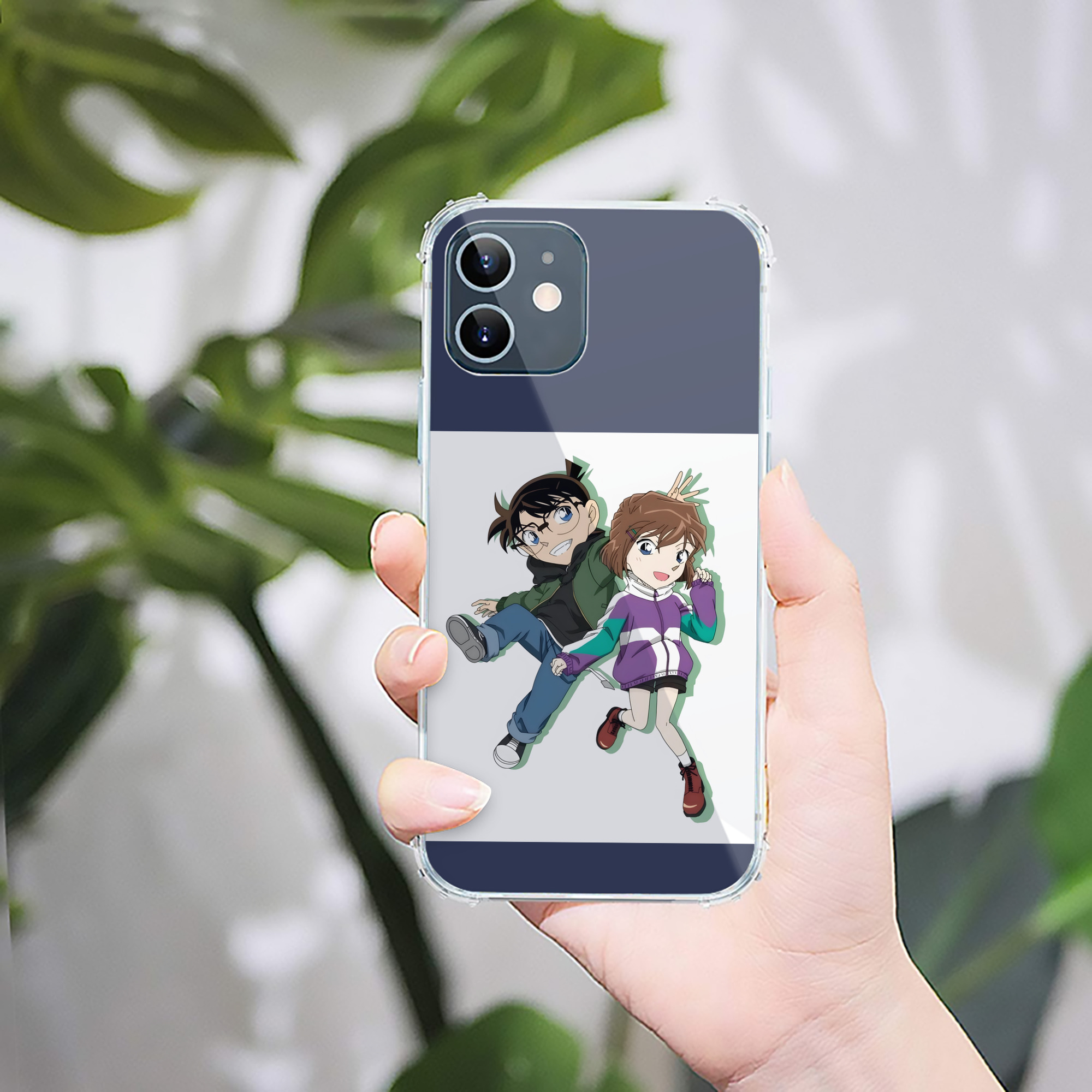 （画像用） 名探偵コナン 灰原 哀 はいばら あい Detective Conan Anita Hailey、Vi Graythorn Haibara Ai 【iPhone 12シリーズ対応】透明スマホケース（クリアソフトケース）